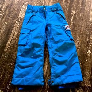 Boys Dryride Burton Snow Pants Sz Small 5/6